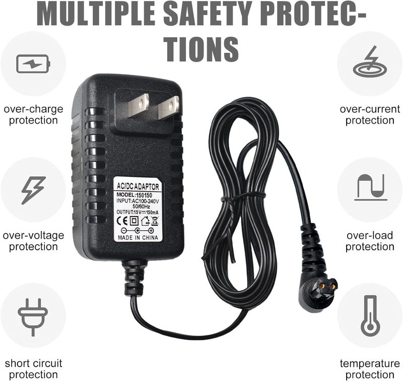 Pinkind 15V Charger Compatible with Black and Decker Dustbuster Handheld Vacuum Replacement Charger Power Cord - Image 4